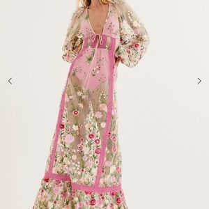 LUNA MAXI DRESS FOR LOVE & LEMONS!